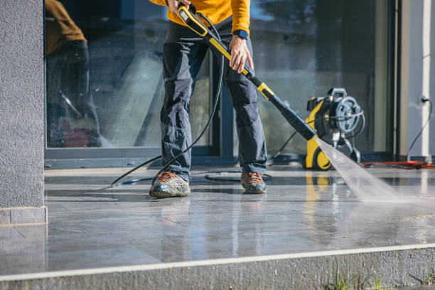 Post-Construction Pressure Washing in Darien, WI